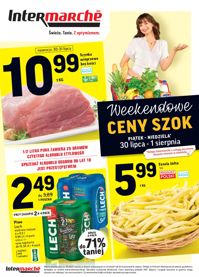 Gazetka promocyjna Intermarche - Gazetka promocyjna - ważna 27.07 do 02.08.2021 - strona 40 - produkty: Fa, Piwo