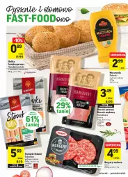 Gazetka promocyjna Intermarche - Gazetka promocyjna - Gazetka - ważna od 02.08 do 02.08.2021 - strona 22 - produkty: Sok, Mus, Sokołów, Parówki, Hamburger, Sezam, Burger, Bułka hamburger, Boczek, Bułka, Musztarda, Fa