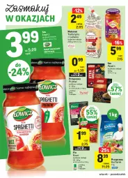 Gazetka promocyjna Intermarche - Gazetka promocyjna - Gazetka - ważna od 02.08 do 02.08.2021 - strona 24 - produkty: Makaron, Prymat, Sos, Kucharek, Patak's, Knorr