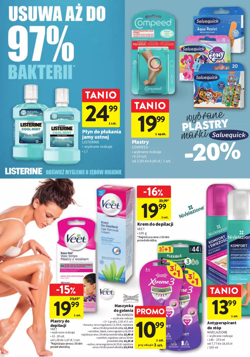 Gazetka promocyjna Intermarche - Gazetka Intermarche - ważna 13.07 do 26.07.2023 - strona 2 - produkty: Antyperspirant, Antyperspirant do stóp, Biały Jeleń, Fa, Farba do włosów, Gra, Krem do depilacji, L.O.L., Lack, Listerine, Maszynka, Maszynka do golenia, Mydło, Mydło w płynie, Nivelazione, Plastry do depilacji, Płyn do płukania, Płyn do płukania jamy ustnej, Szynka, Veet