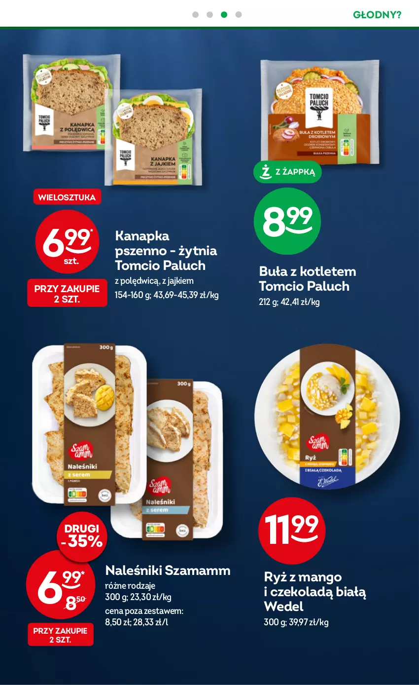 Gazetka promocyjna Żabka - ważna 11.10 do 24.10.2023 - strona 10 - produkty: Burger, Herbata, Kawa, Kotlet, Mango, Naleśniki, Ryż