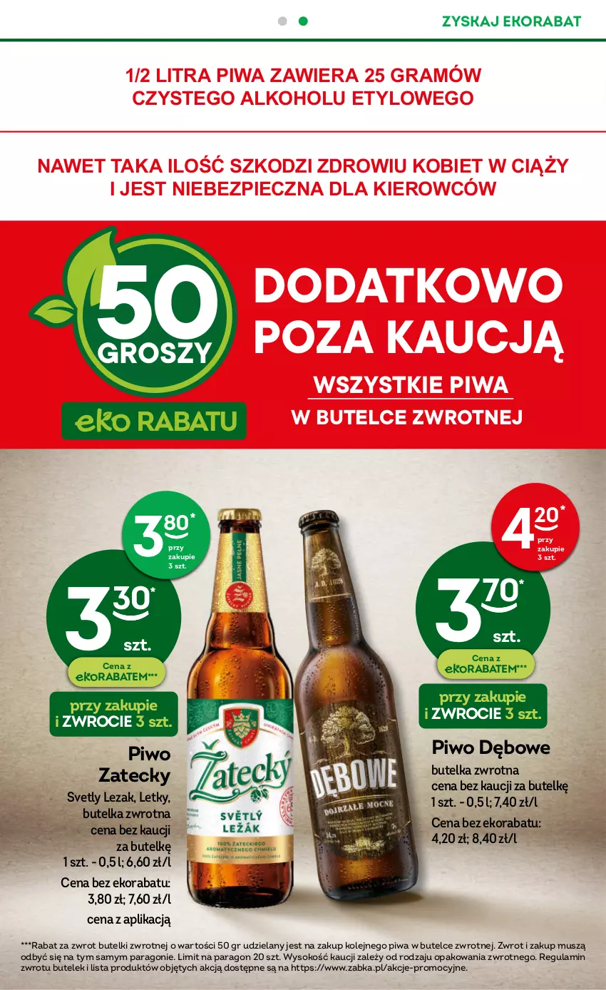 Gazetka promocyjna Żabka - ważna 11.10 do 24.10.2023 - strona 13 - produkty: Gra, Mus, Olej, Piec, Piwa, Piwo, Sok