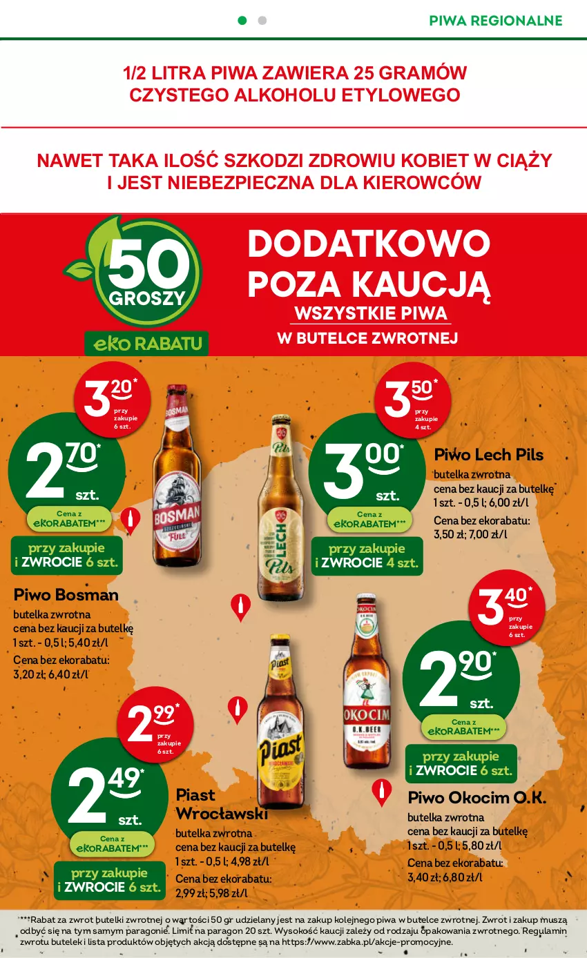 Gazetka promocyjna Żabka - ważna 11.10 do 24.10.2023 - strona 16 - produkty: Gra, Koc, Mus, Okocim, Olej, Piast, Piec, Piwa, Piwo, Sok