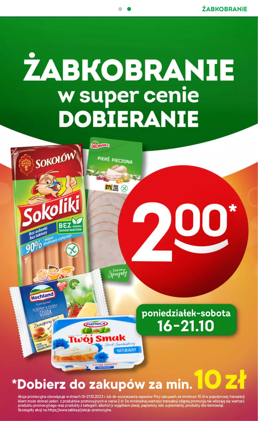 Gazetka promocyjna Żabka - ważna 11.10 do 24.10.2023 - strona 3 - produkty: Papier, Piwa, Tran