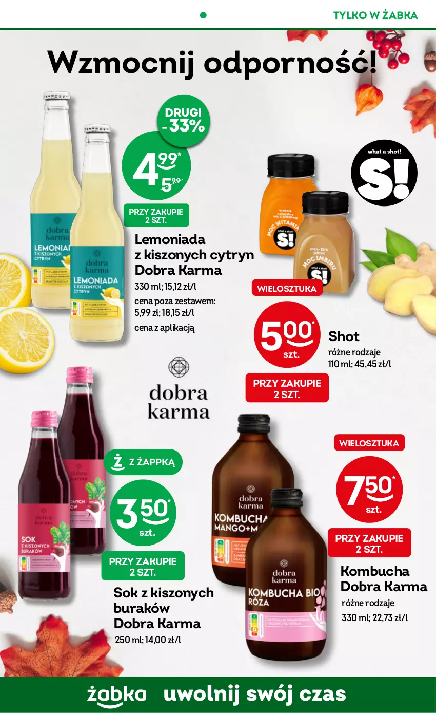 Gazetka promocyjna Żabka - ważna 11.10 do 24.10.2023 - strona 34 - produkty: Lemoniada, Por, Sok