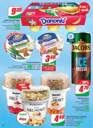 Gazetka promocyjna Dino - Gazetka 42 / 2024 - Gazetka - ważna od 22.10 do 22.10.2024 - strona 36 - produkty: Ser, Gra, Danone, Jogurt, Danonki, Kawa, Serek kanapkowy, Serek, Bakoma, Hochland, Jacobs, Napój