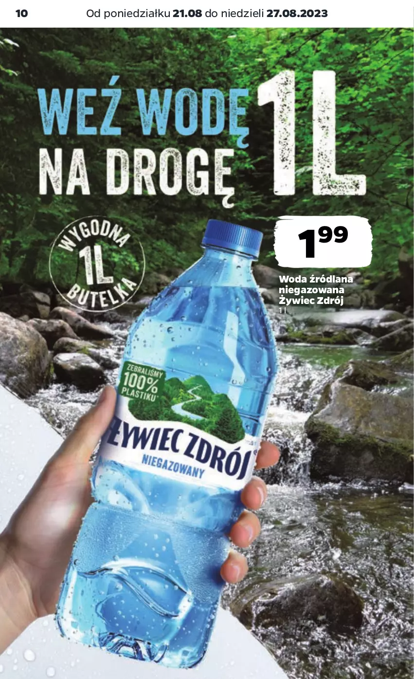 Gazetka promocyjna Netto - Artykuły spożywcze - ważna 21.08 do 27.08.2023 - strona 10 - produkty: LANA, Woda