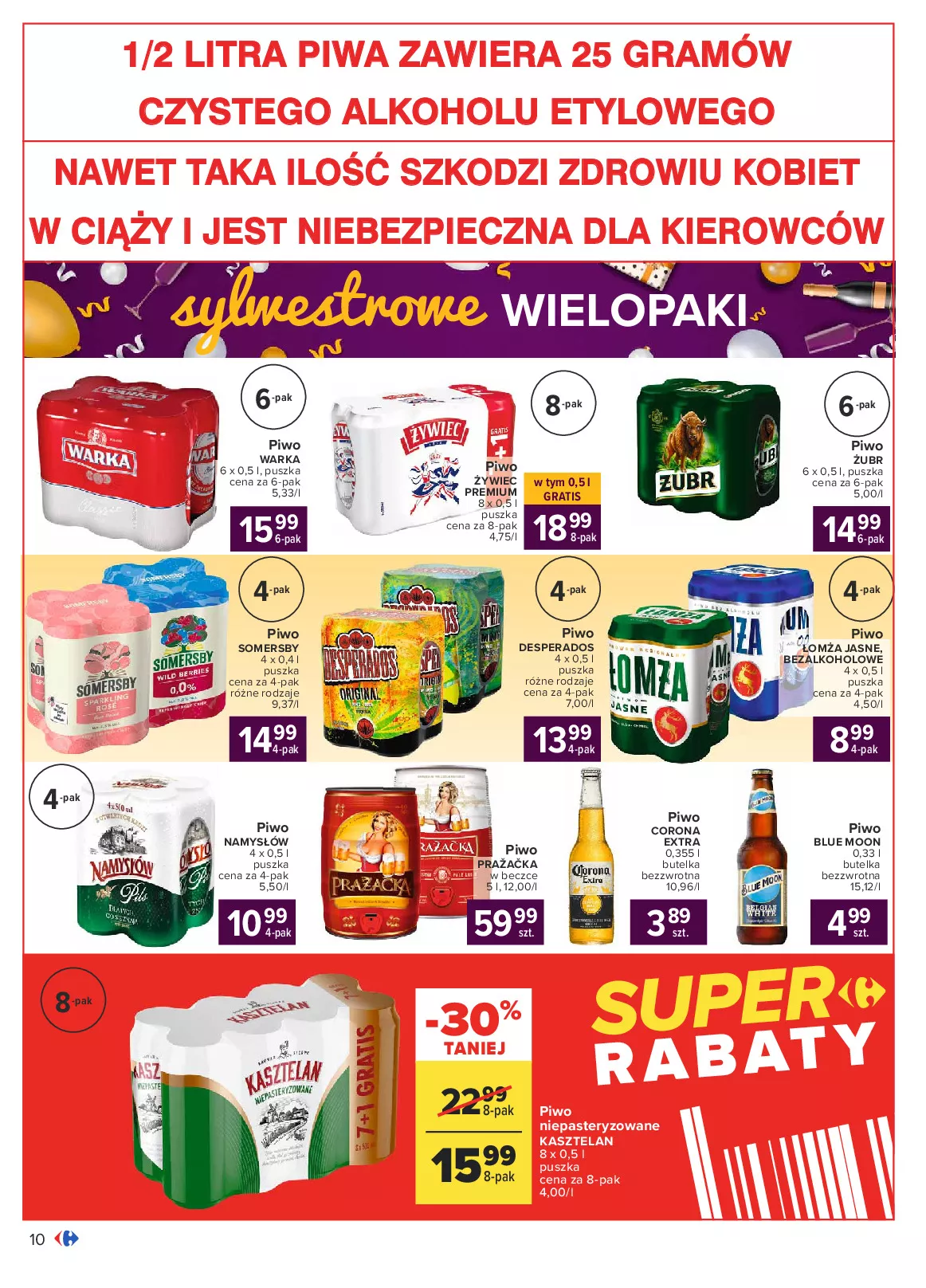 Gazetka promocyjna Carrefour - Sylwester Nowy rok - ważna 29.12.2020 do 05.01.2021 - strona 10