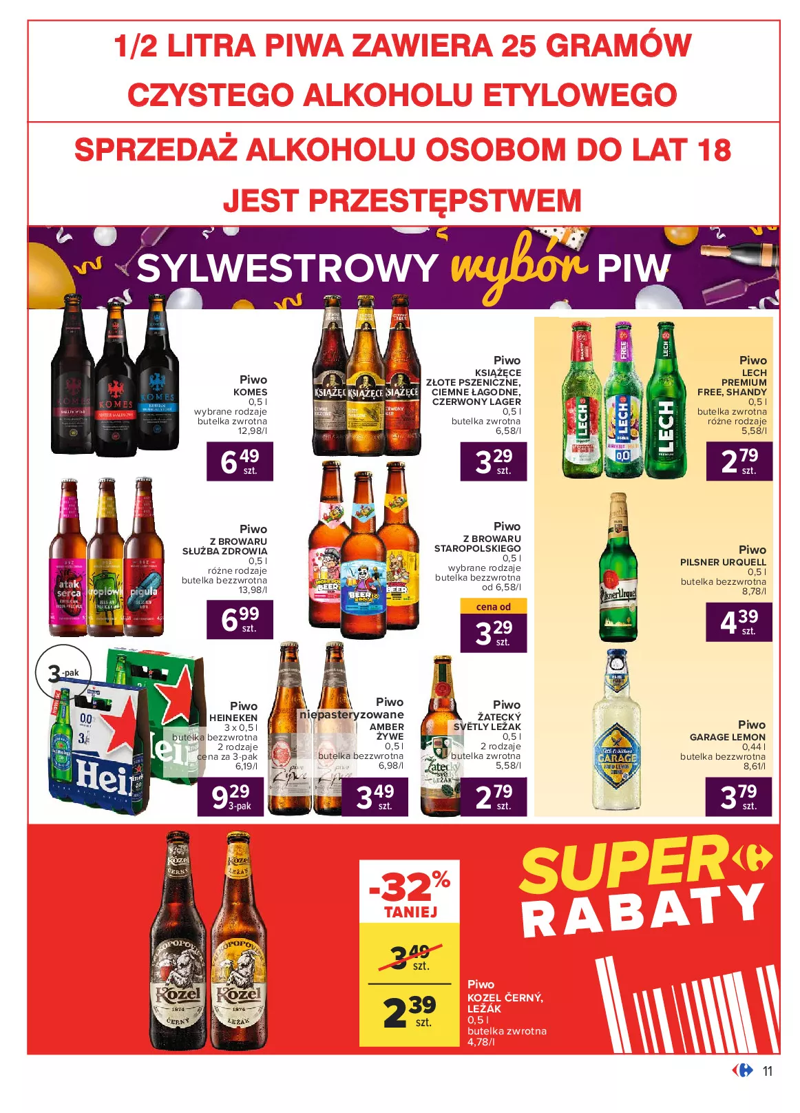 Gazetka promocyjna Carrefour - Sylwester Nowy rok - ważna 29.12.2020 do 05.01.2021 - strona 11