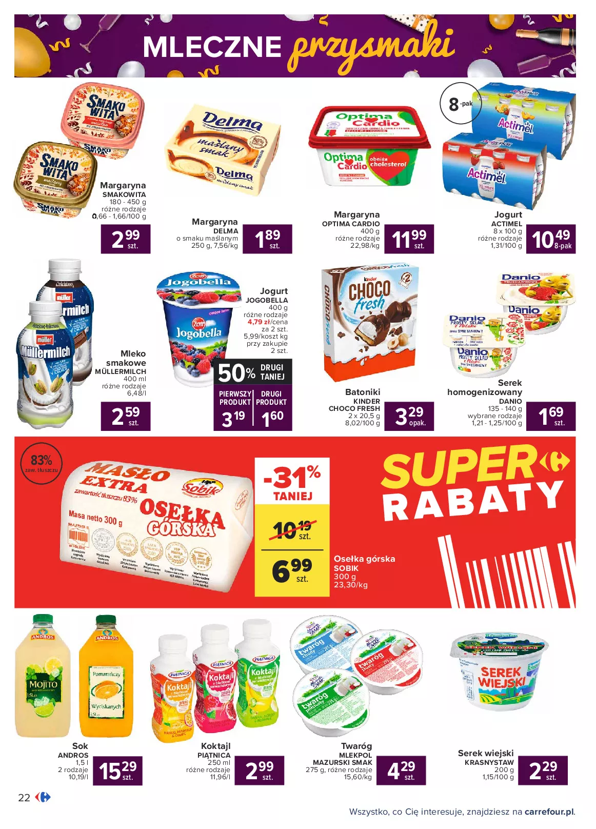 Gazetka promocyjna Carrefour - Sylwester Nowy rok - ważna 29.12.2020 do 05.01.2021 - strona 22