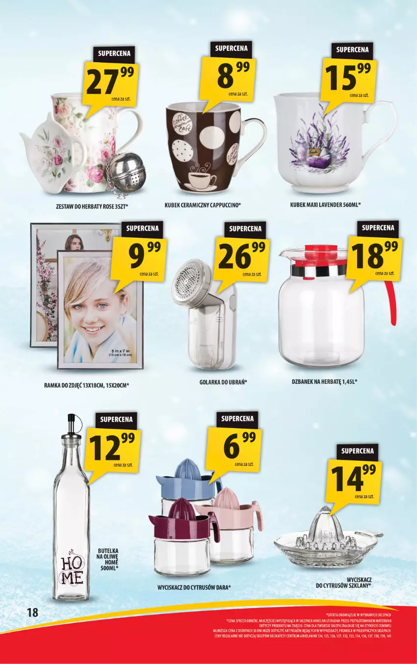 Gazetka promocyjna Arhelan - Gazetka - ważna 24.01 do 02.02.2025 - strona 18 - produkty: Cappuccino, Dzbanek, Golarka, Kubek, Rum