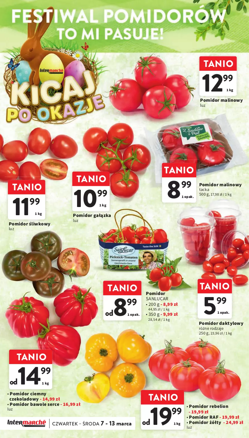 Gazetka promocyjna Intermarche - Gazetka Intermarche - ważna 07.03 do 13.03.2024 - strona 20 - produkty: Lion, Pomidor malinowy, Ser