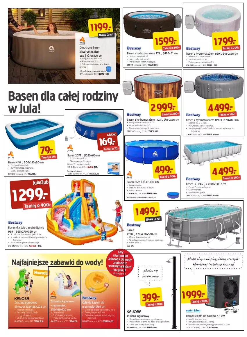 Gazetka promocyjna Jula - Gazetka - ważna 23.06 do 17.07.2022 - strona 6 - produkty: Dinozaur, Dzieci, Fa, Inka, Jednorożec, Piec, Pokrowiec, Sofa, Tera, Uchwyty, Zabawka