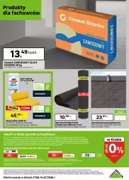 Gazetka promocyjna Leroy Merlin - Gazetka Leroy Merlin - Gazetka - ważna od 14.07 do 14.07.2026 - strona 42 - produkty: Top, Karp, Kosz, Wełna, Olma, Sprzedawcy, Cement, Fa