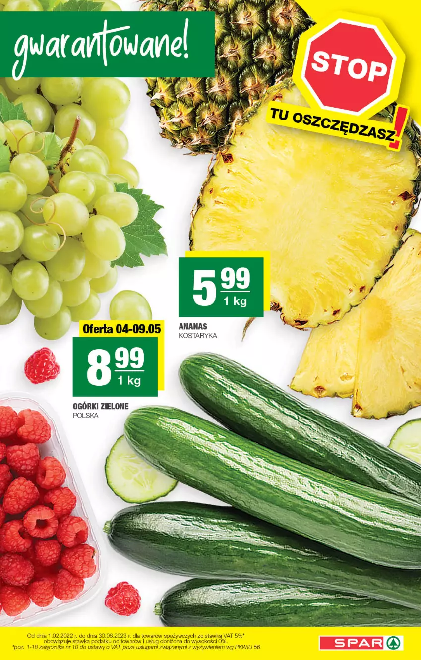 Gazetka promocyjna Spar - Spar - ważna 30.04 do 10.05.2023 - strona 3 - produkty: Ananas