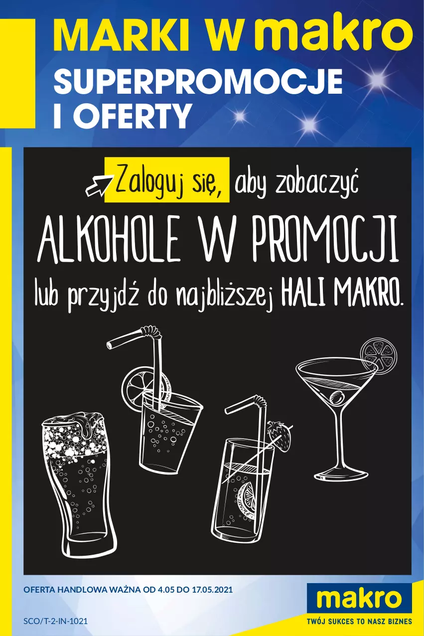 Gazetka promocyjna Makro - [Oferta specjalna] Marki w MAKRO - ważna 04.05 do 17.05.2021 - strona 1