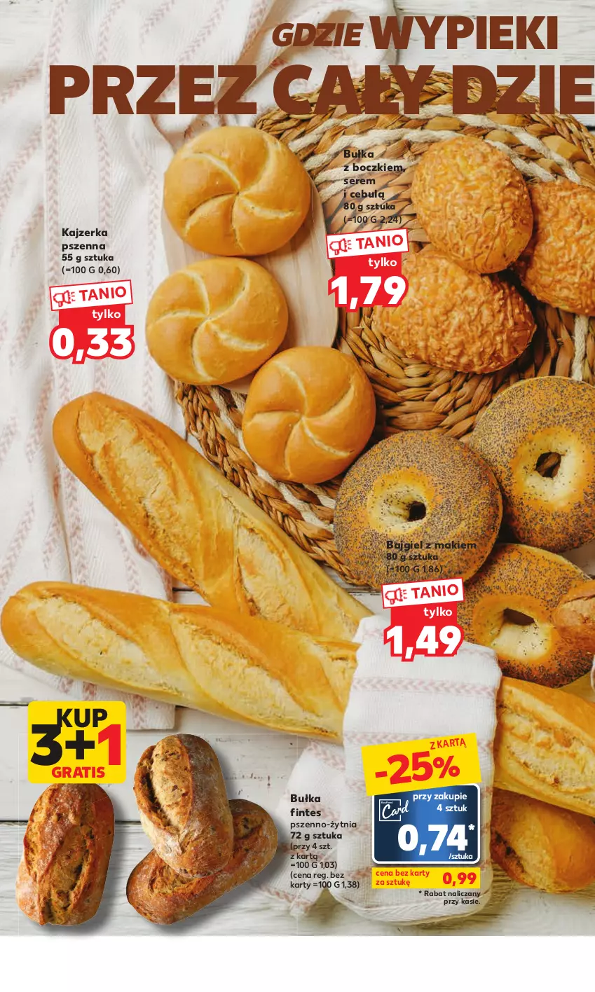 Gazetka promocyjna Kaufland - Mocny Start - ważna 08.05 do 10.05.2023 - strona 10 - produkty: Bułka, Gra, Kajzerka, Kajzerka pszenna, Ser