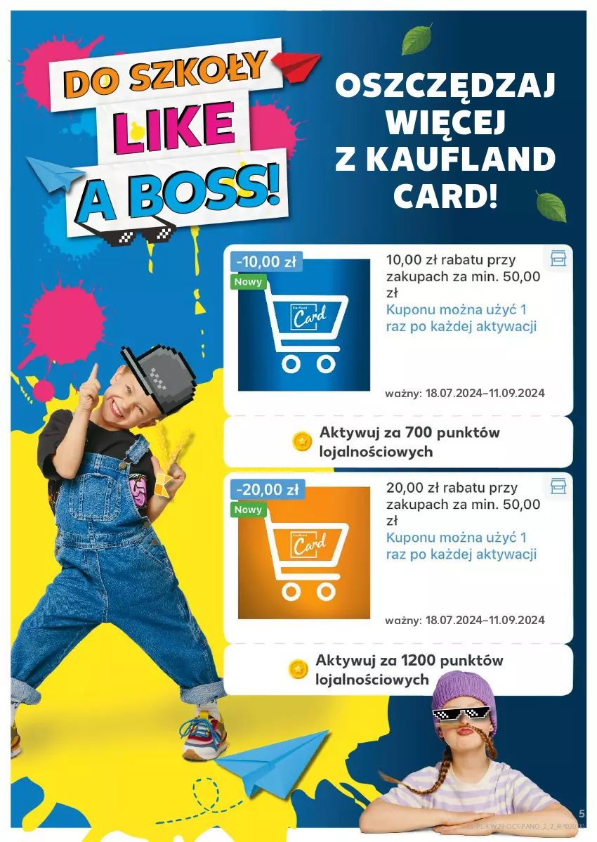 Gazetka promocyjna Kaufland - Kaufland - ważna 18.07 do 11.09.2024 - strona 5