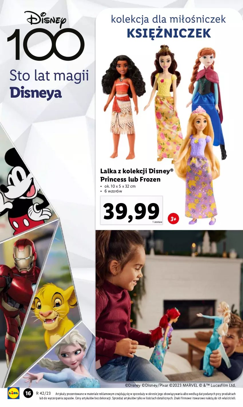 Gazetka promocyjna Lidl - GAZETKA - ważna 16.10 do 21.10.2023 - strona 18 - produkty: Disney