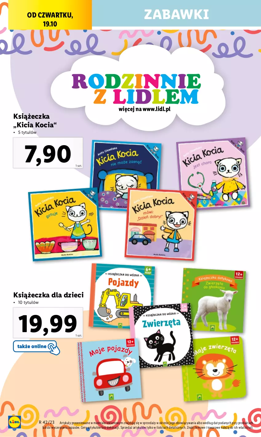 Gazetka promocyjna Lidl - GAZETKA - ważna 16.10 do 21.10.2023 - strona 26 - produkty: Dzieci, Koc