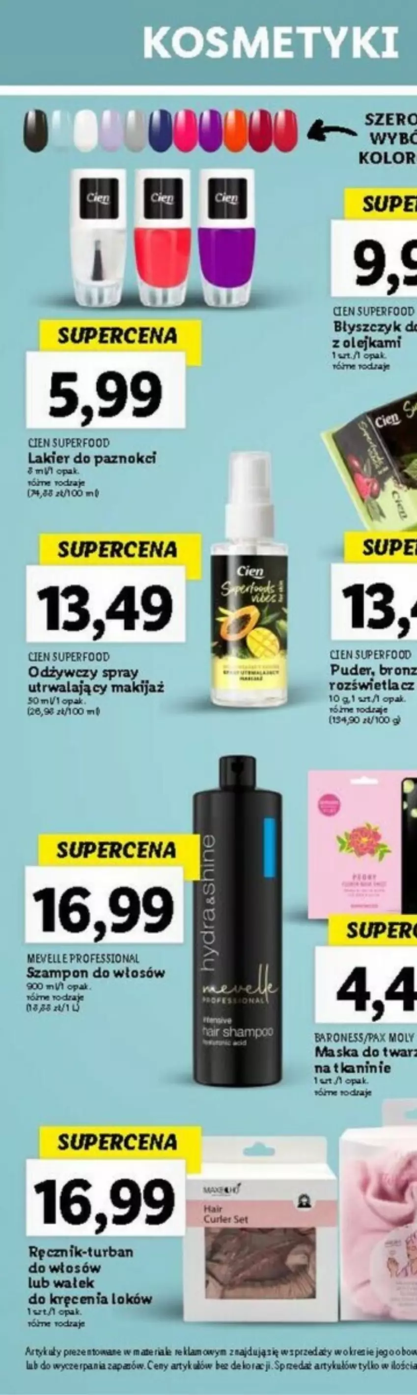 Gazetka promocyjna Lidl - ważna 07.09 do 09.09.2023 - strona 80 - produkty: Lakier, Lakier do paznokci, Makijaż, Maska, Pax, Rozświetlacz