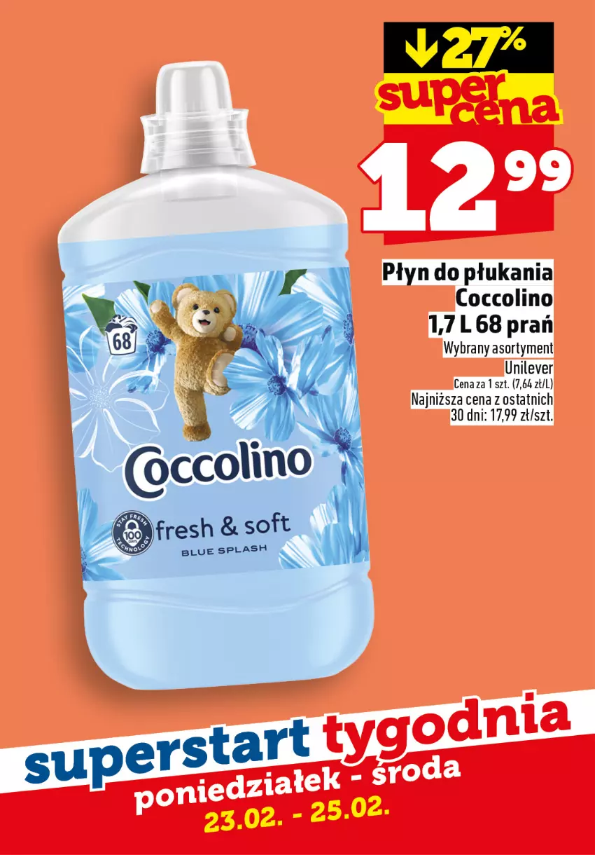 Gazetka promocyjna Topaz - Gazetka - ważna 23.02 do 25.02.2026 - strona 7 - produkty: Coccolino, Płyn do płukania