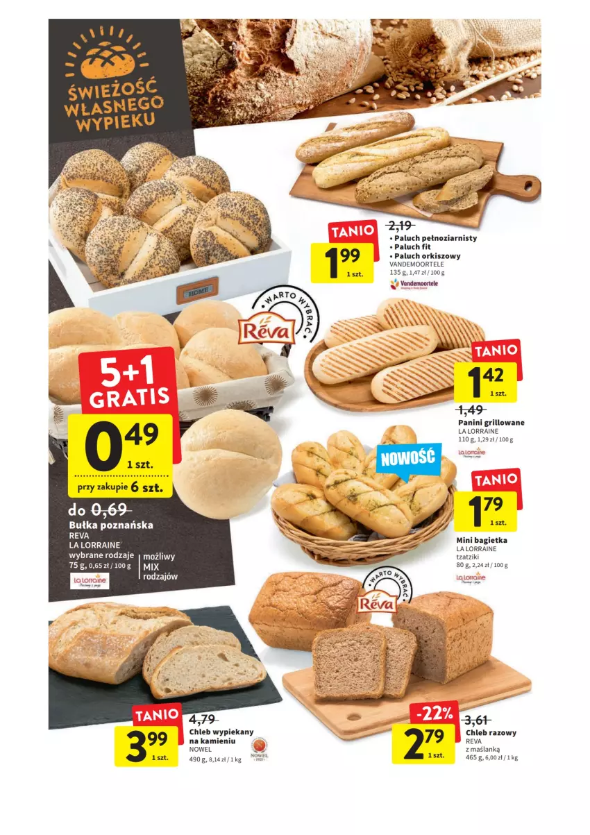 Gazetka promocyjna Intermarche - Gazetka Intermarche - ważna 11.08 do 17.08.2022 - strona 24 - produkty: Bułka, Chleb, Grill