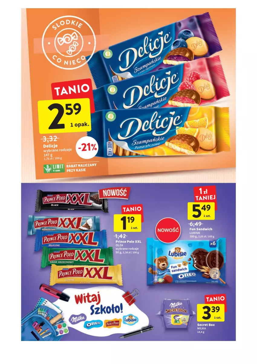 Gazetka promocyjna Intermarche - Gazetka Intermarche - ważna 11.08 do 17.08.2022 - strona 28 - produkty: Lubisie, Prince Polo