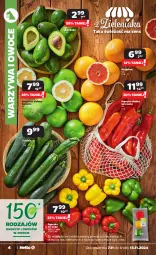 Gazetka promocyjna Netto - Artykuły spożywcze - Gazetka - ważna od 13.11 do 13.11.2024 - strona 4 - produkty: Warzywa, Papryka słodka, Papryka, Warzywa i owoce, Owoce, Grejpfrut