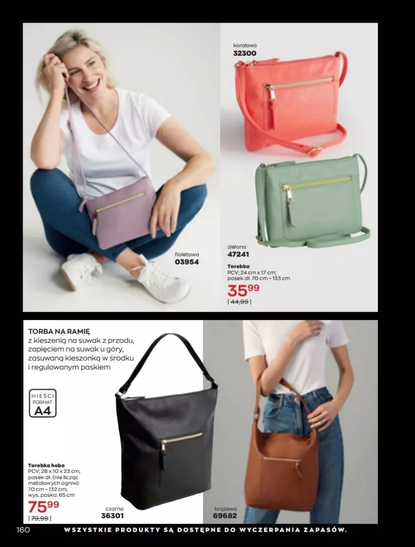 Gazetka promocyjna Avon - Katalog Avon 5/2022 kampania maj - ważna 01.05 do 31.05.2022 - strona 160 - produkty: Pasek, Torba, Torebka