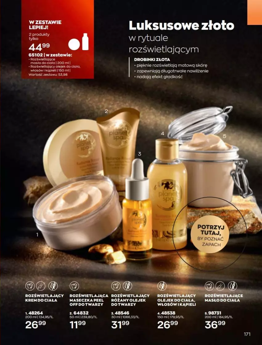 Gazetka promocyjna Avon - Katalog Avon 5/2022 kampania maj - ważna 01.05 do 31.05.2022 - strona 171 - produkty: Fa, Masło, Masło do ciała, Olej, Róża