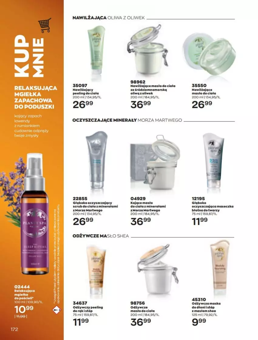 Gazetka promocyjna Avon - Katalog Avon 5/2022 kampania maj - ważna 01.05 do 31.05.2022 - strona 172 - produkty: Mars, Maska, Masło, Masło do ciała, Oliwa z oliwek, Peeling, Peeling do rąk, Ser