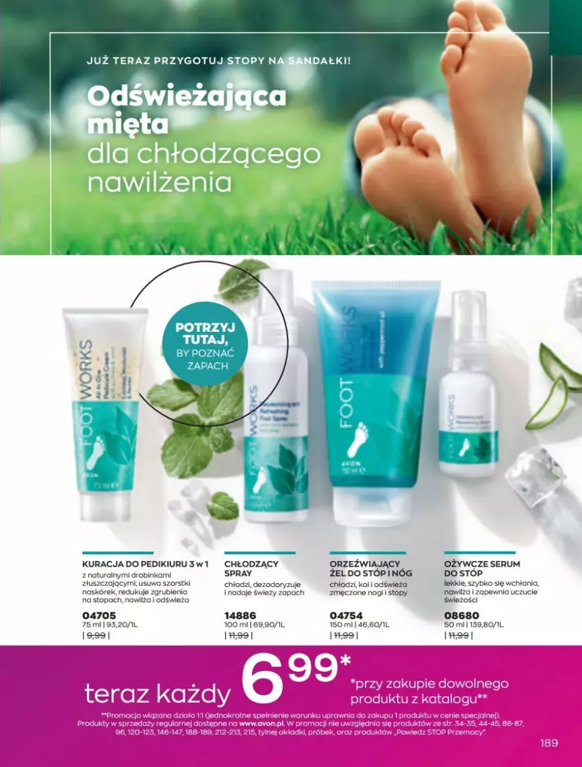 Gazetka promocyjna Avon - Katalog Avon 5/2022 kampania maj - ważna 01.05 do 31.05.2022 - strona 189 - produkty: Inka, Rum, Ser, Serum, Top