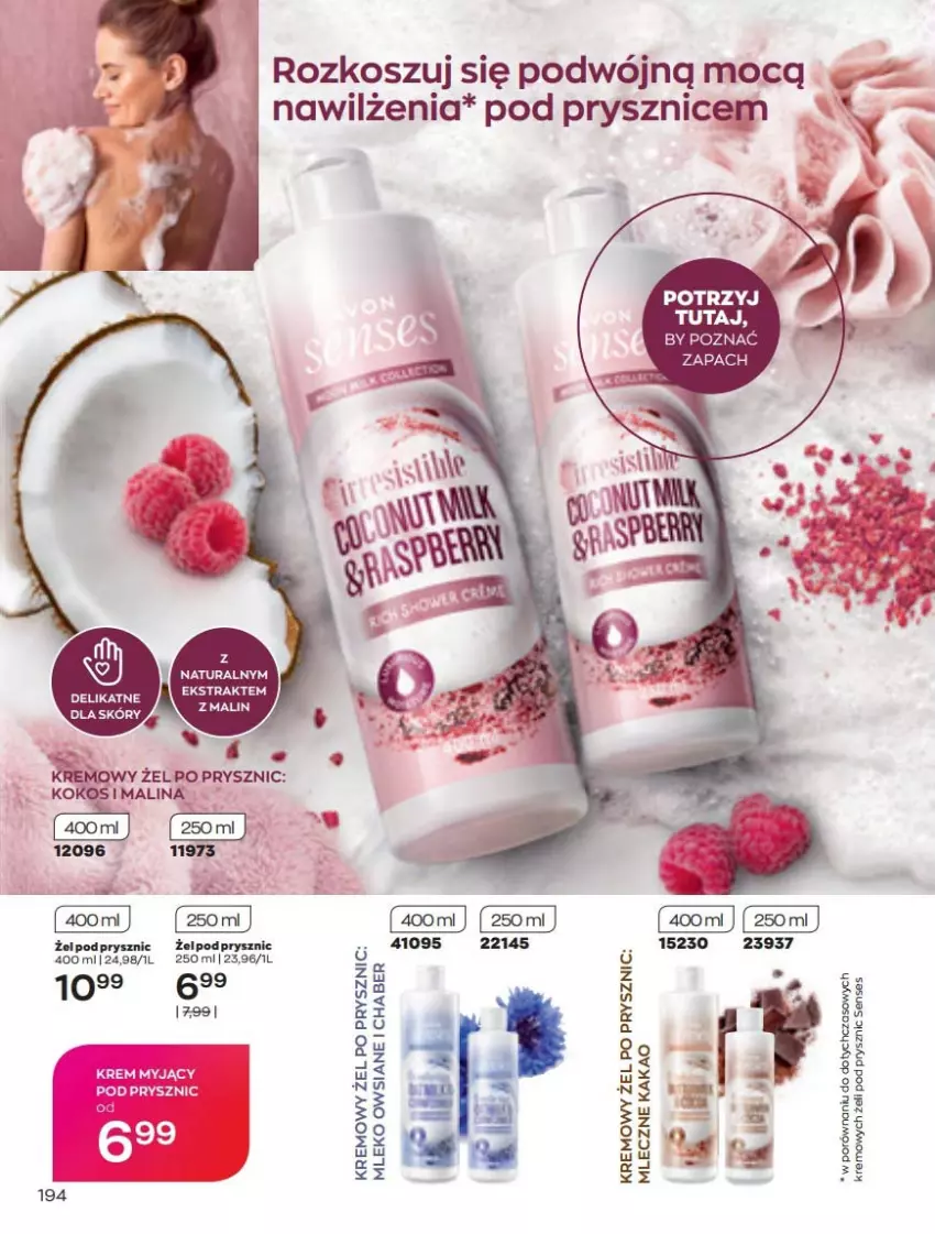 Gazetka promocyjna Avon - Katalog Avon 5/2022 kampania maj - ważna 01.05 do 31.05.2022 - strona 194 - produkty: Kosz, Mus