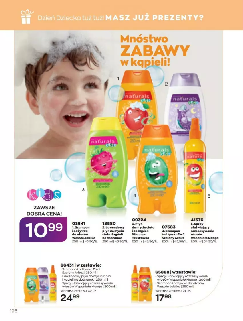 Gazetka promocyjna Avon - Katalog Avon 5/2022 kampania maj - ważna 01.05 do 31.05.2022 - strona 196 - produkty: Arbuz, Mango, Odżywka, Płyn do mycia, Por, Szal, Szampon