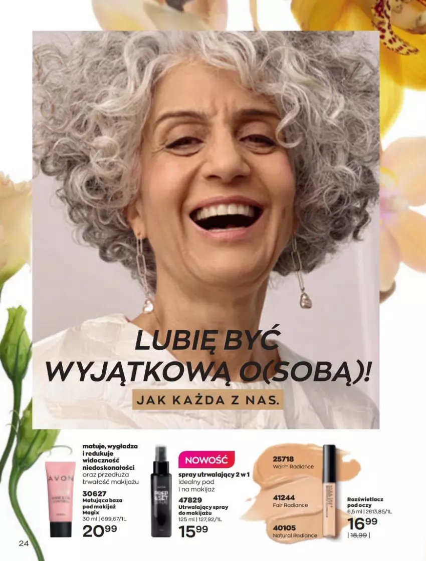 Gazetka promocyjna Avon - Katalog Avon 5/2022 kampania maj - ważna 01.05 do 31.05.2022 - strona 24 - produkty: Fa, Makijaż