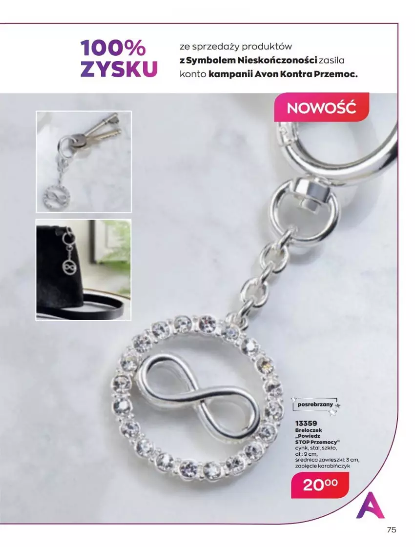 Gazetka promocyjna Avon - Katalog Avon 5/2022 kampania maj - ważna 01.05 do 31.05.2022 - strona 75 - produkty: Cynk, Top