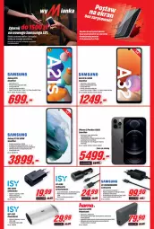 Gazetka promocyjna Media Markt - Gazetka Media Markt - Gazetka - ważna od 29.04 do 29.04.2021 - strona 7 - produkty: Piec, IPhone 12, Amol, Telefon, Warka, Samsung, Powerbank, Gala, Helio, Smartfon, Intel, Fa