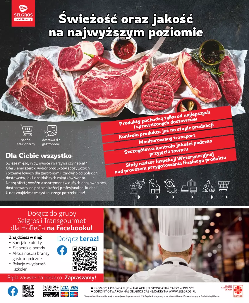 Gazetka promocyjna Selgros - Oferta dla gastronomii - ważna 15.02 do 01.03.2023 - strona 16 - produkty: Fa, LG, Mięso, Owoce, Por, Sok, Tera, Tran, Warzywa