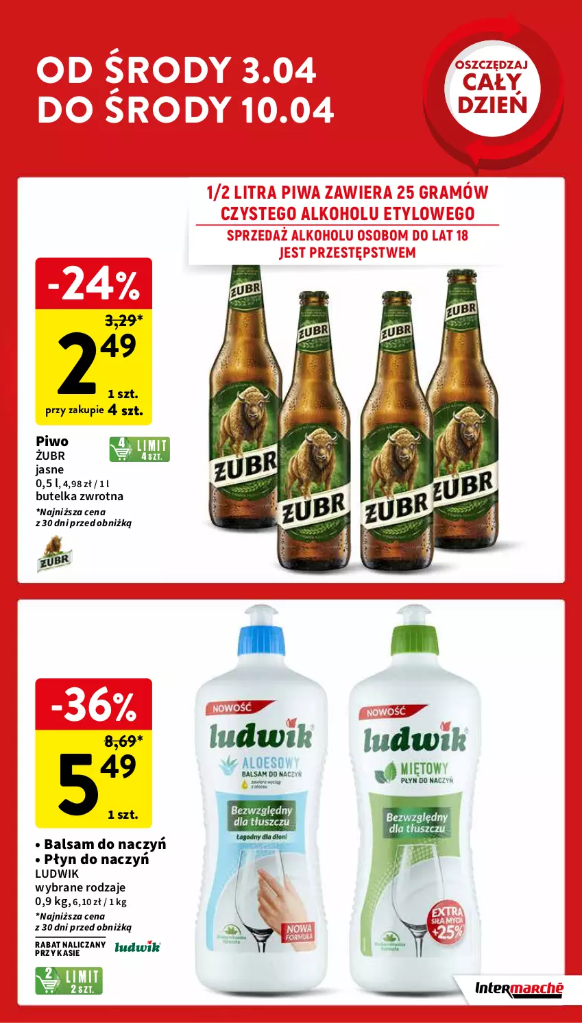 Gazetka promocyjna Intermarche - Gazetka Intermarche - ważna 03.04 do 10.04.2024 - strona 3 - produkty: Gra, Ludwik, Piwa, Piwo