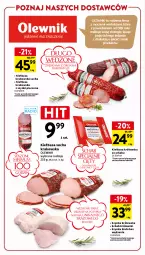 Gazetka promocyjna Intermarche - Gazetka Intermarche - Gazetka - ważna od 10.04 do 10.04.2024 - strona 20 - produkty: Piec, Szynka Królewska, Królewski, Kiełbasa krakowska, Szynka, Szynka biała, Kiełbasa, Olewnik