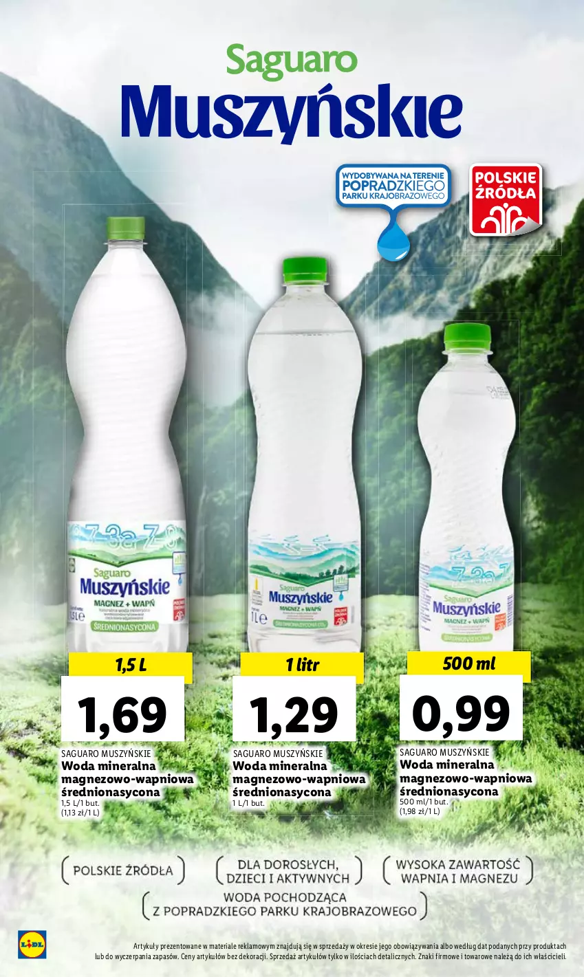 Gazetka promocyjna Lidl - GAZETKA - ważna 27.07 do 29.07.2023 - strona 59 - produkty: Magnez, Woda, Woda mineralna