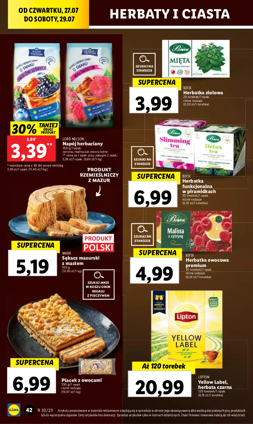 Gazetka promocyjna Lidl - GAZETKA - ważna 27.07 do 29.07.2023 - strona 60 - produkty: Kosz, Owoce, Torebka