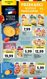 Gazetka promocyjna Lidl - GAZETKA - Gazetka - ważna od 29.07 do 29.07.2023 - strona 46 - produkty: Makaron, Tarta, Lody, Crème brûlée