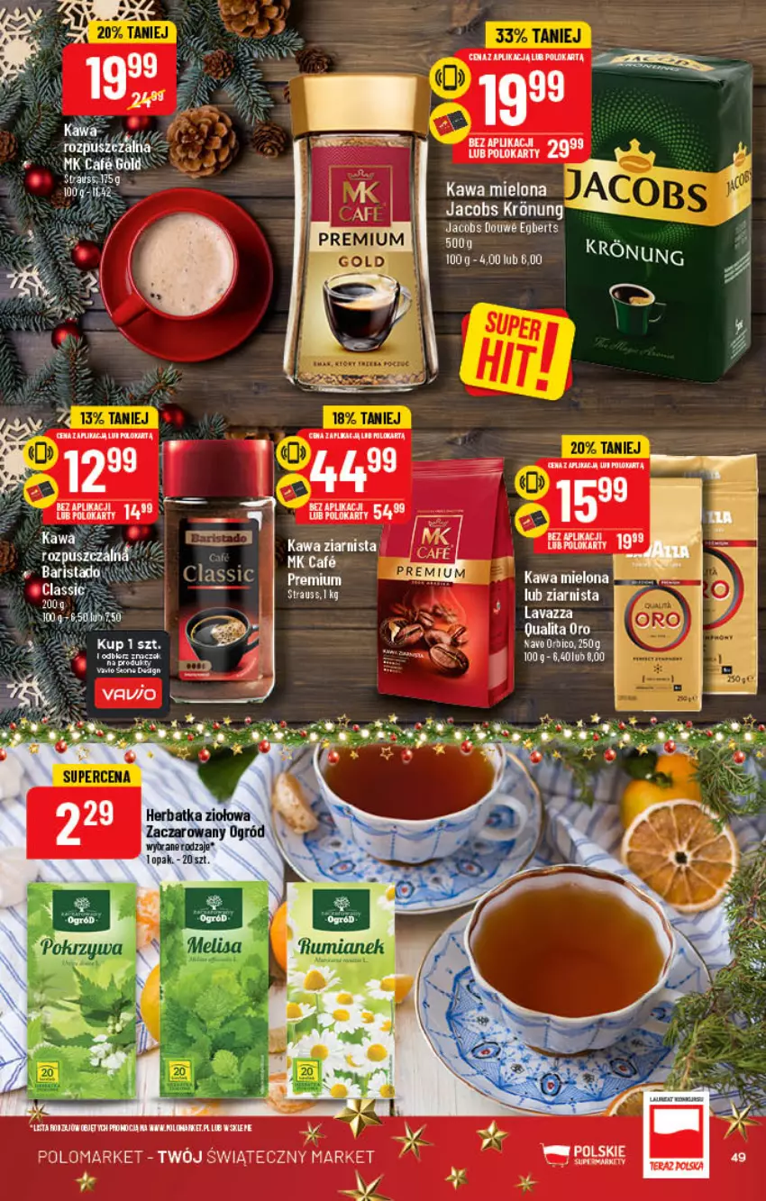 Gazetka promocyjna PoloMarket - Gazetka pomocyjna - ważna 07.12 do 13.12.2022 - strona 49 - produkty: BIC, Fa, Jacobs, K2, Kawa, Kawa mielona, Lavazza, Ogród, STP