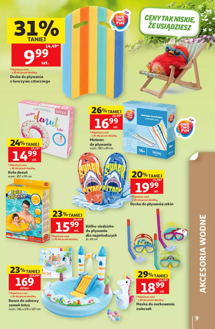 Gazetka promocyjna Auchan - Gazetka 30 Lat Hipermarket Auchan - ważna 11.06 do 17.06.2026 - strona 9 - produkty: Donut, Maska, Materac, Siedzisko, Tera