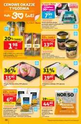 Gazetka promocyjna Auchan - Gazetka 30 Lat Hipermarket Auchan - Gazetka - ważna od 17.06 do 17.06.2026 - strona 22 - produkty: Porzeczki czarne, Por, Gry, Jeżyny, Lody, Tilapia, Krewetki, Owoce, Mintaj, Frytki, Lazur