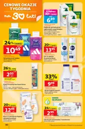 Gazetka promocyjna Auchan - Gazetka 30 Lat Hipermarket Auchan - Gazetka - ważna od 17.06 do 17.06.2026 - strona 30 - produkty: Emulsja, Palmolive, Lactacyd, Adidas, Lack, Chusteczki, Płatki kosmetyczne, Mydło, Nivea