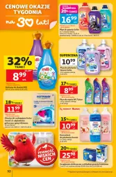 Gazetka promocyjna Auchan - Gazetka 30 Lat Hipermarket Auchan - Gazetka - ważna od 17.06 do 17.06.2026 - strona 32 - produkty: Płyn do prania, Hitman, Perfum, Odplamiacz, Płyn do płukania, Chusteczki, Tytan, Płyn do mycia, Gala, Fa