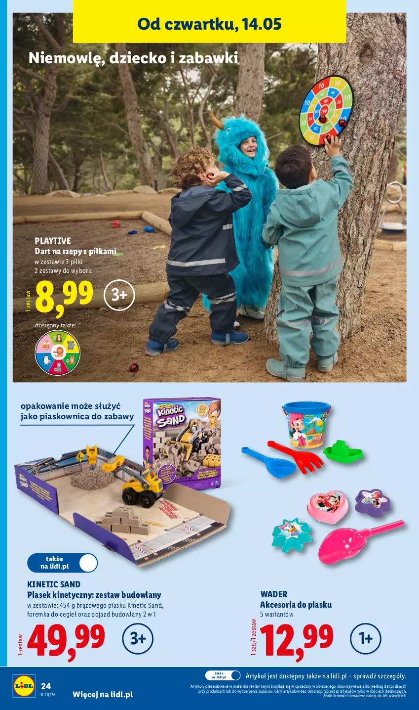 Gazetka promocyjna Lidl - Katalog ważny od 11.05 - ważna 11.05 do 16.05.2026 - strona 28 - produkty: Piasek kinetyczny, Pojazd